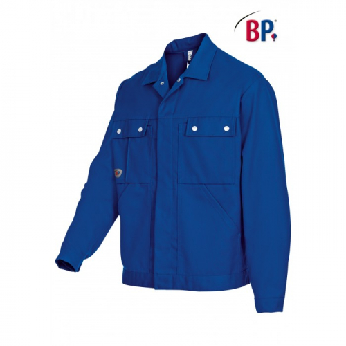 Arbeitsjacke in knigsblau mit funktionalen Tascheneinstzen
