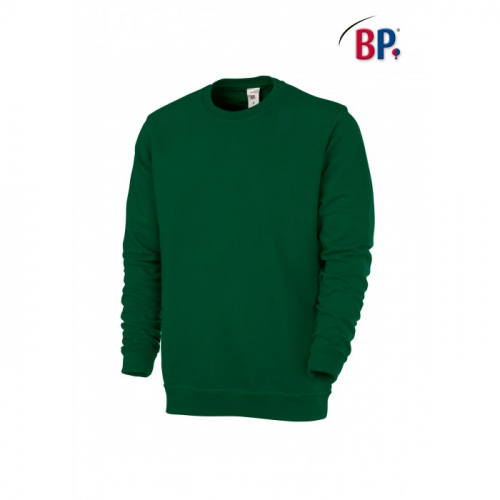 BP Strapazierfhiges Sweatshirt Pullover Pulli fr Sie & Ihn in mittelgrn
