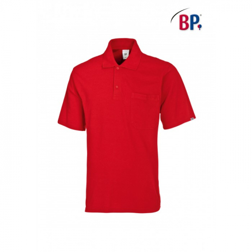 Basic Poloshirt fr Sie & Ihn in rot