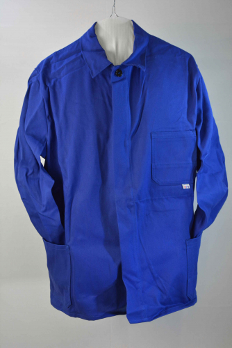 Arbeitsjacke Herren in knigsblau aus Baumwolle