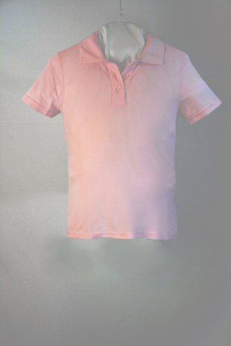 BP Shirt Polohemd Damen Poloshirt Kurzarmshirt in rosa