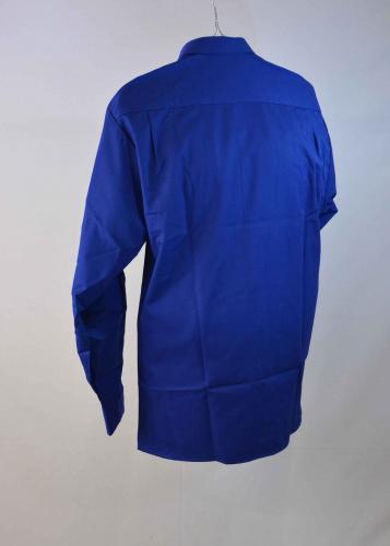 BP Hemd Modisches Herrenhemd in königsblau mit Rückenfalte