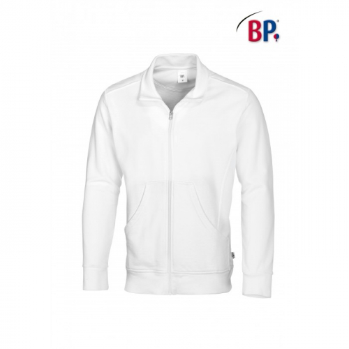 BP Sweatshirtjacke in weiß für Sie & Ihn