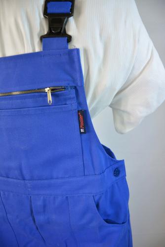 Pionier Latzhose Herren Arbeitshose mit Zollstocktasche in knigsblau Latztasche