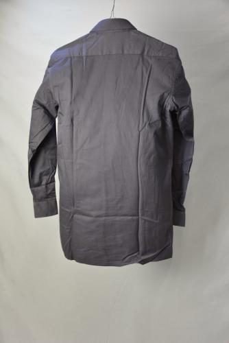 Planam Herrenhemd Arbeitshemd in grau aus Baumwolle mit zwei Brusttaschen