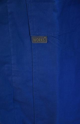 Arbeitsjacke in knigsblau mit Sifttasche am Oberarm