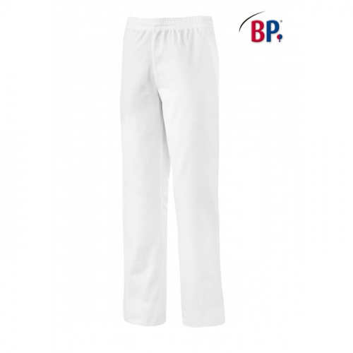 Schlupfhose BP Op Hose für Damen & Herren in weiß aus Baumwolle