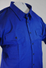 BP Hemd Arbeitshemd kurzarm Herren in königsblau aus Baumwolle