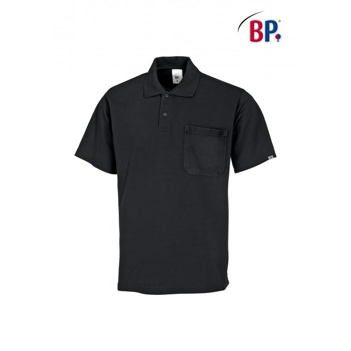 Basic Poloshirt für Sie & Ihn in schwarz