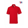 Basic Poloshirt für Sie & Ihn in rot
