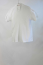 Robustes Poloshirt in wei