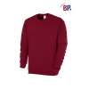 Strapazierfhiges Sweatshirt fr Sie & Ihn in bordeaux