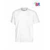 Basic T-Shirt wei aus Baumwolle