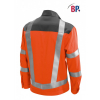 BP Warnschutzjacke Arbeitsjacke Sicherheitsjacke in warnorange/dunkelgrau mit Reflexstreifen