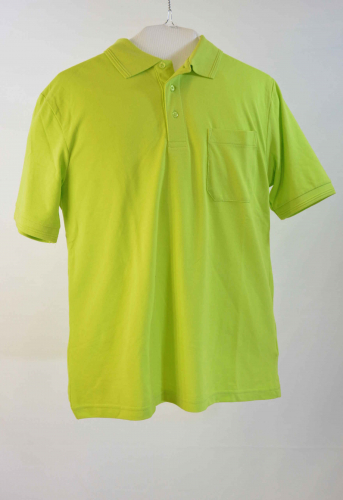 Basic Poloshirt fr Sie & Ihn in lemon