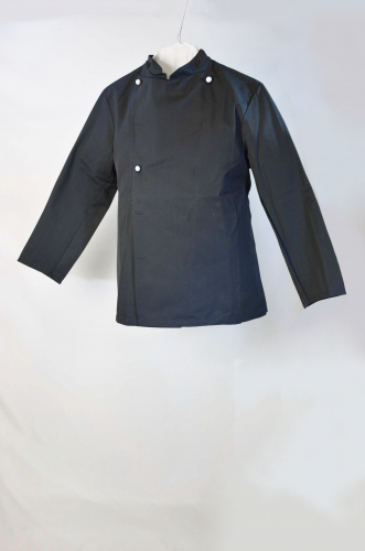 Unisex Koch-/ Bckerjacke in schwarz