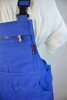 Pionier Latzhose Herren Arbeitshose mit Zollstocktasche in königsblau Latztasche