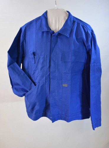 Arbeitsjacke in knigsblau mit Stifttasche am Oberarm