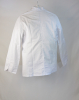 Bäckerjacke Kochjacke Unisex in weiß mit Brusttasche