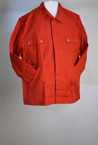 Arbeitsjacke mit verstellbaren rmelbndchen in rot